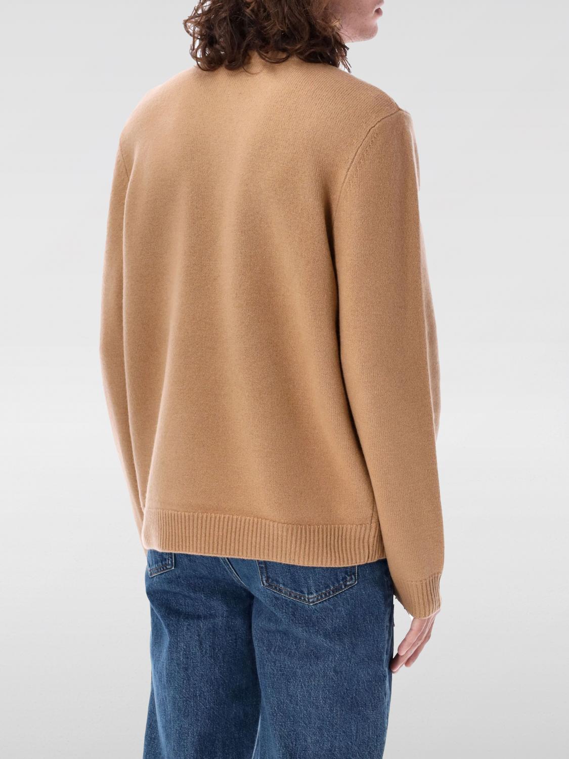 A.P.C. PULL: Pull homme A.P.C., Marron - Img 2