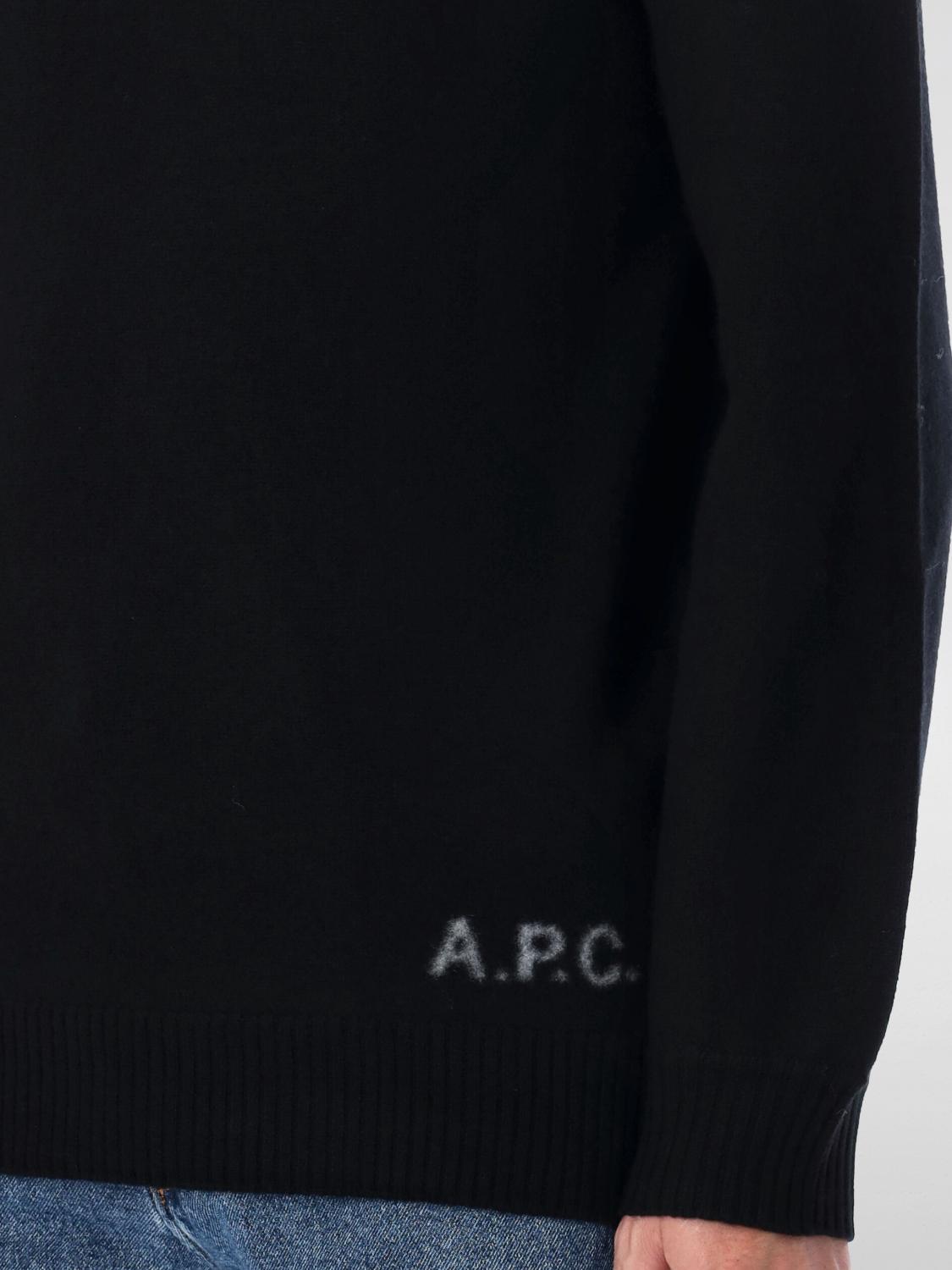A.P.C. JUMPER: Jumper men A.P.C., Black - Img 3
