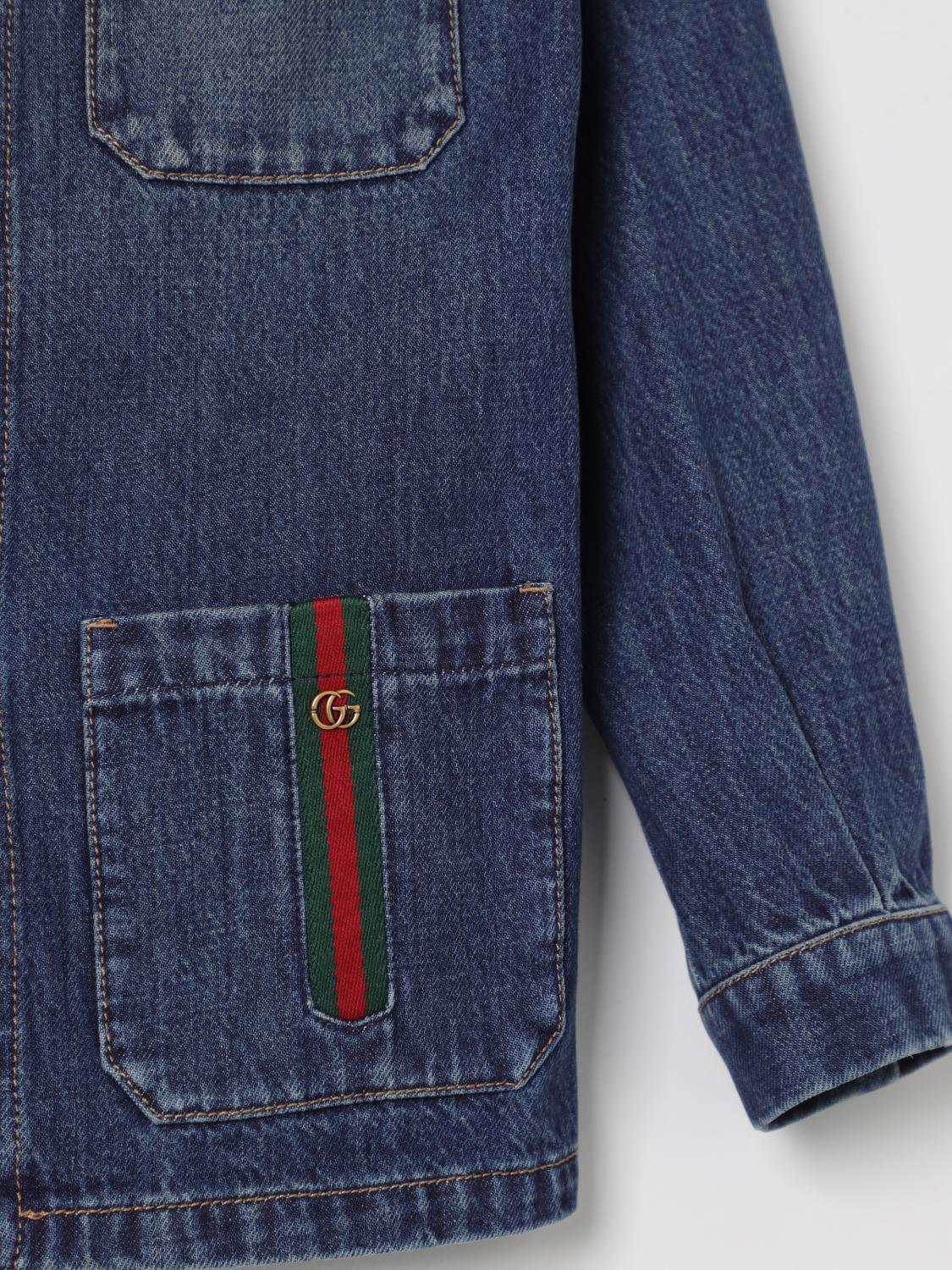 GUCCI BLAZER: Blazer kids Gucci, Blue - Img 3