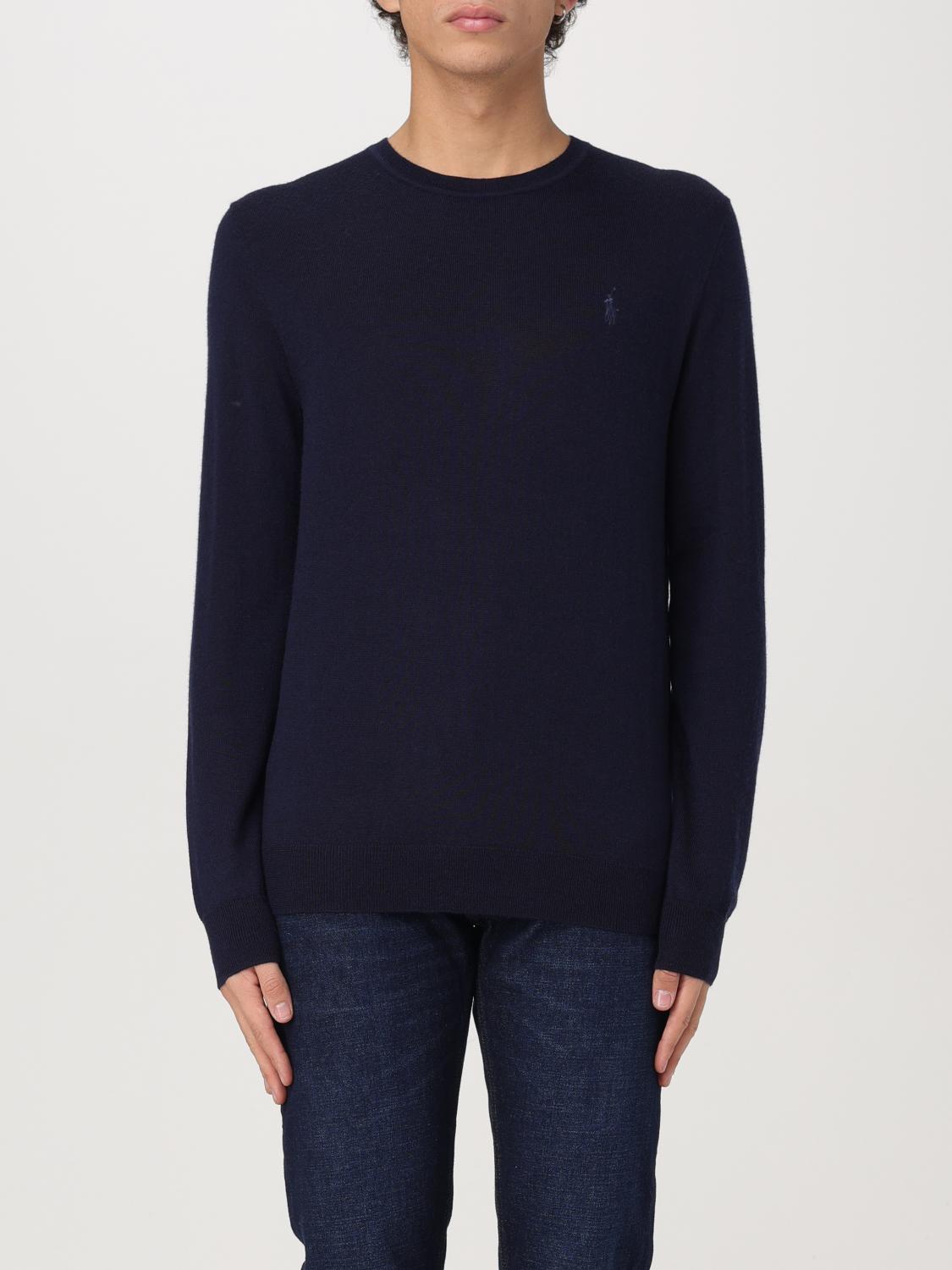 POLO RALPH LAUREN SWEATER: Sweater men Polo Ralph Lauren, Blue - Img 1