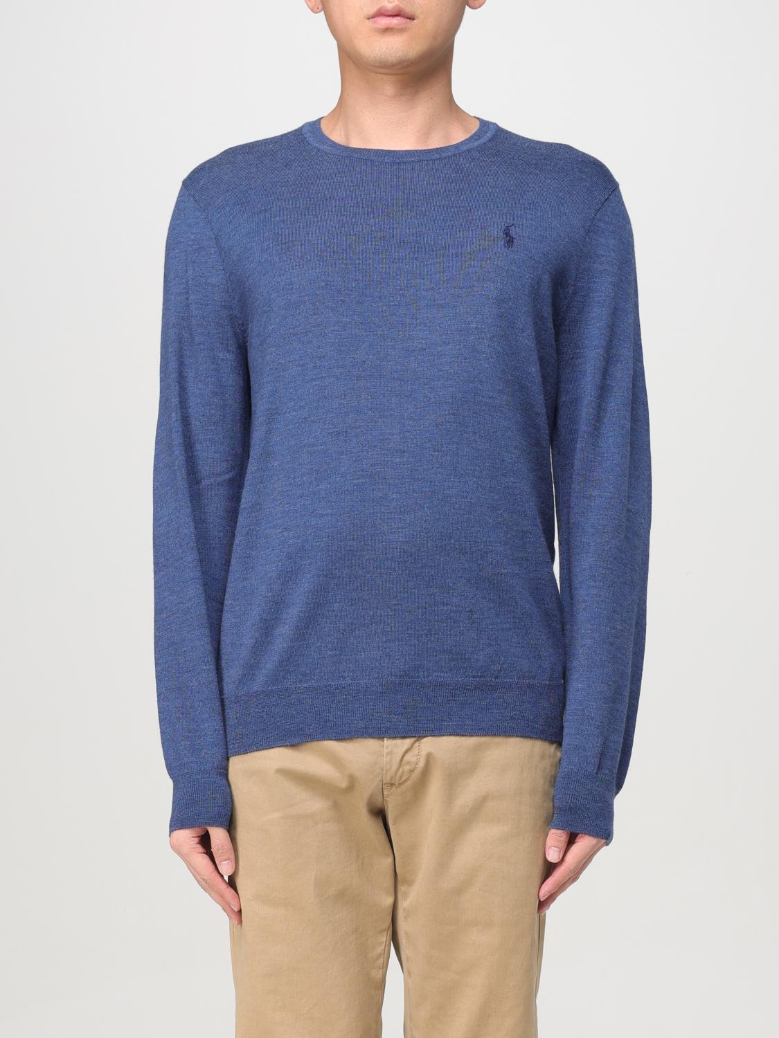 POLO RALPH LAUREN SWEATER: Sweater men Polo Ralph Lauren, Navy - Img 1