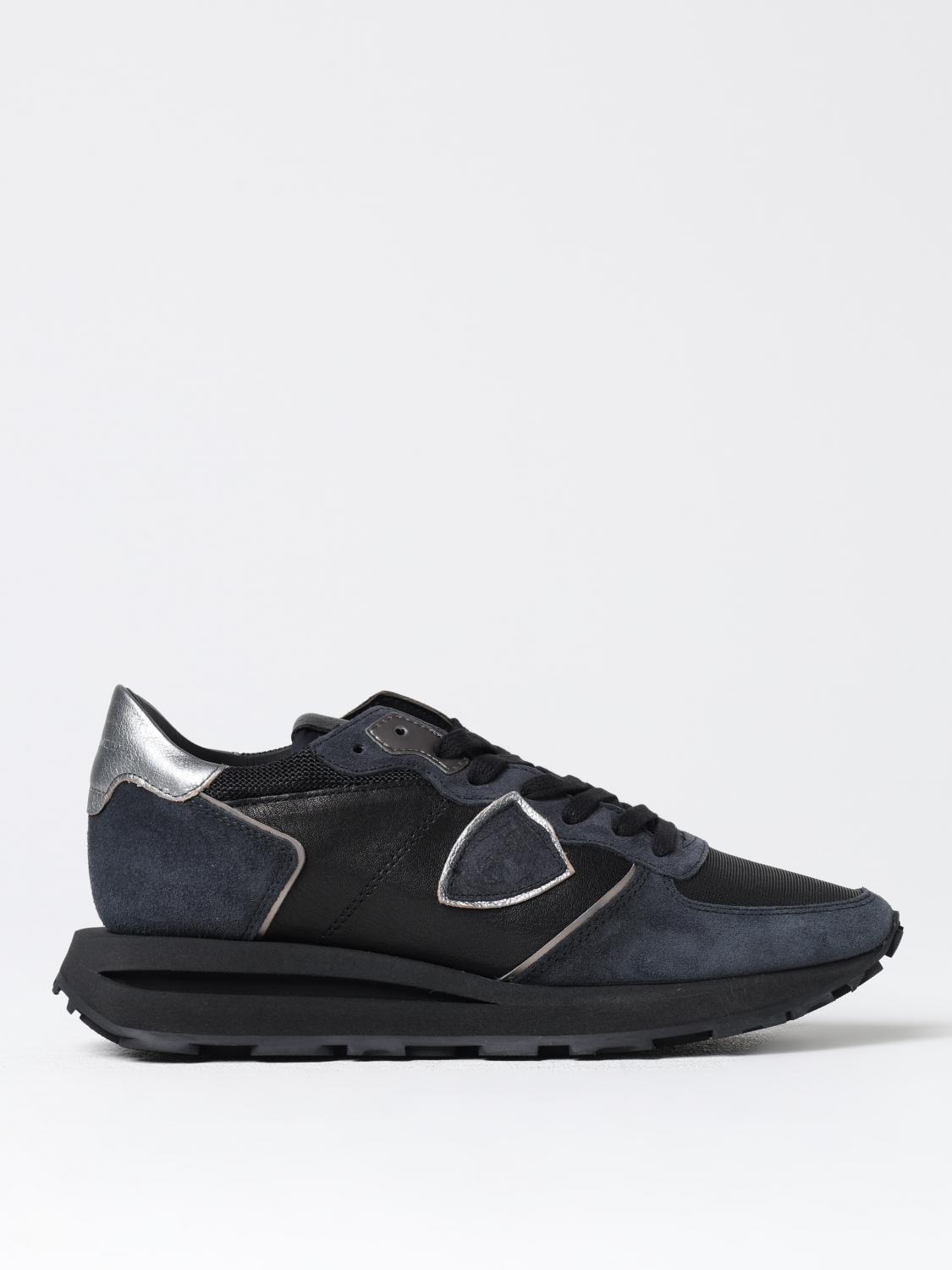 PHILIPPE MODEL SNEAKERS: Sneakers woman Philippe Model, Black - Img 1