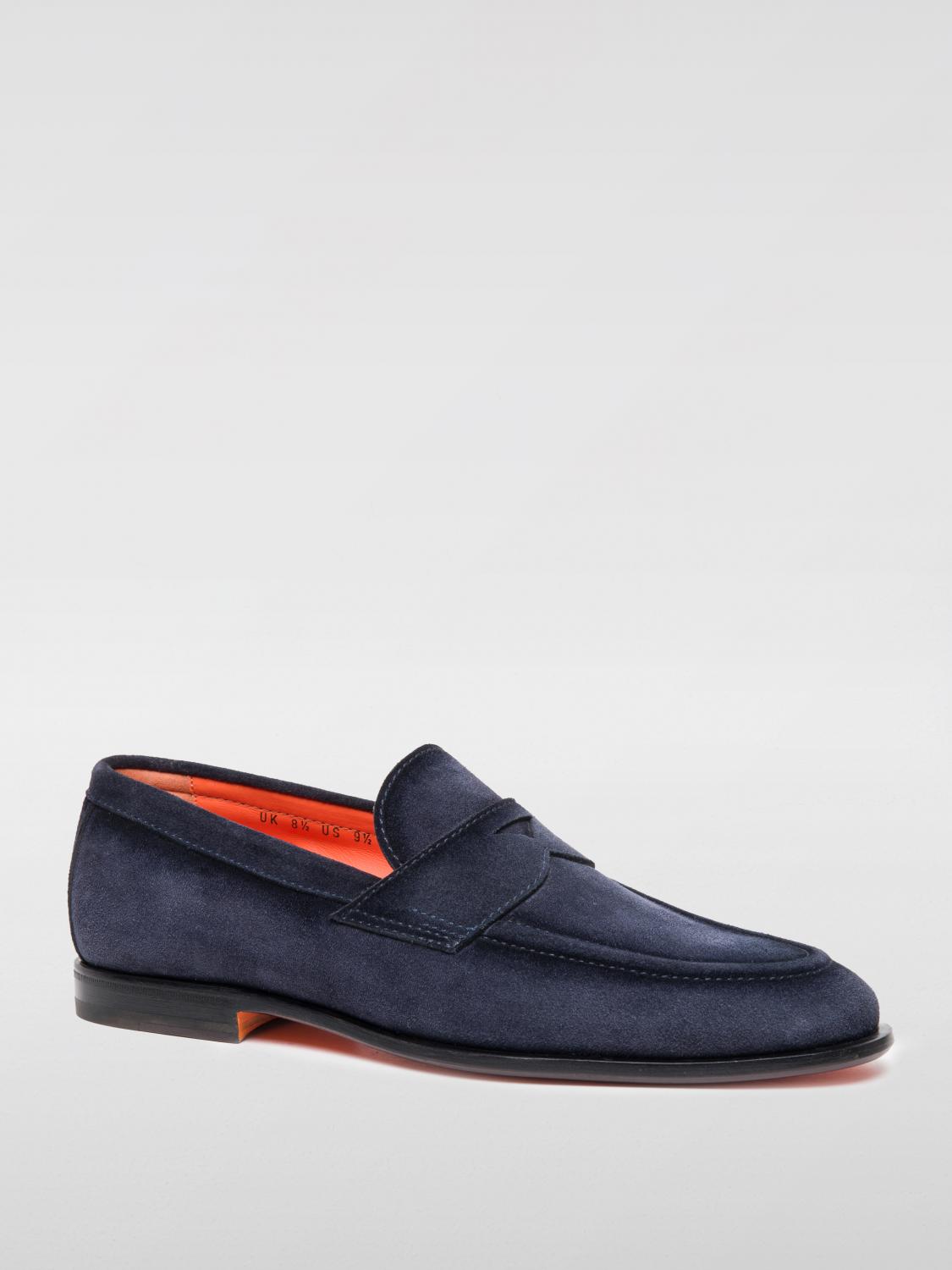 SANTONI MOKASSINS: Schuhe herren Santoni, Blau - Img 2