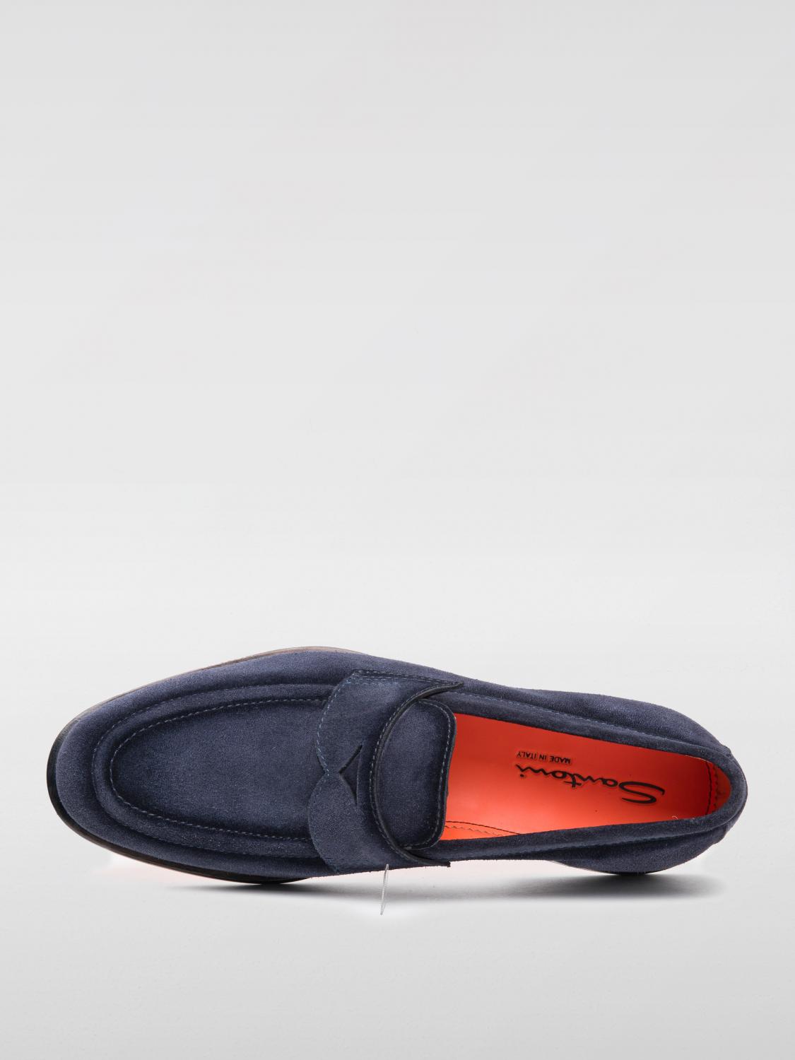 SANTONI MOKASSINS: Schuhe herren Santoni, Blau - Img 3