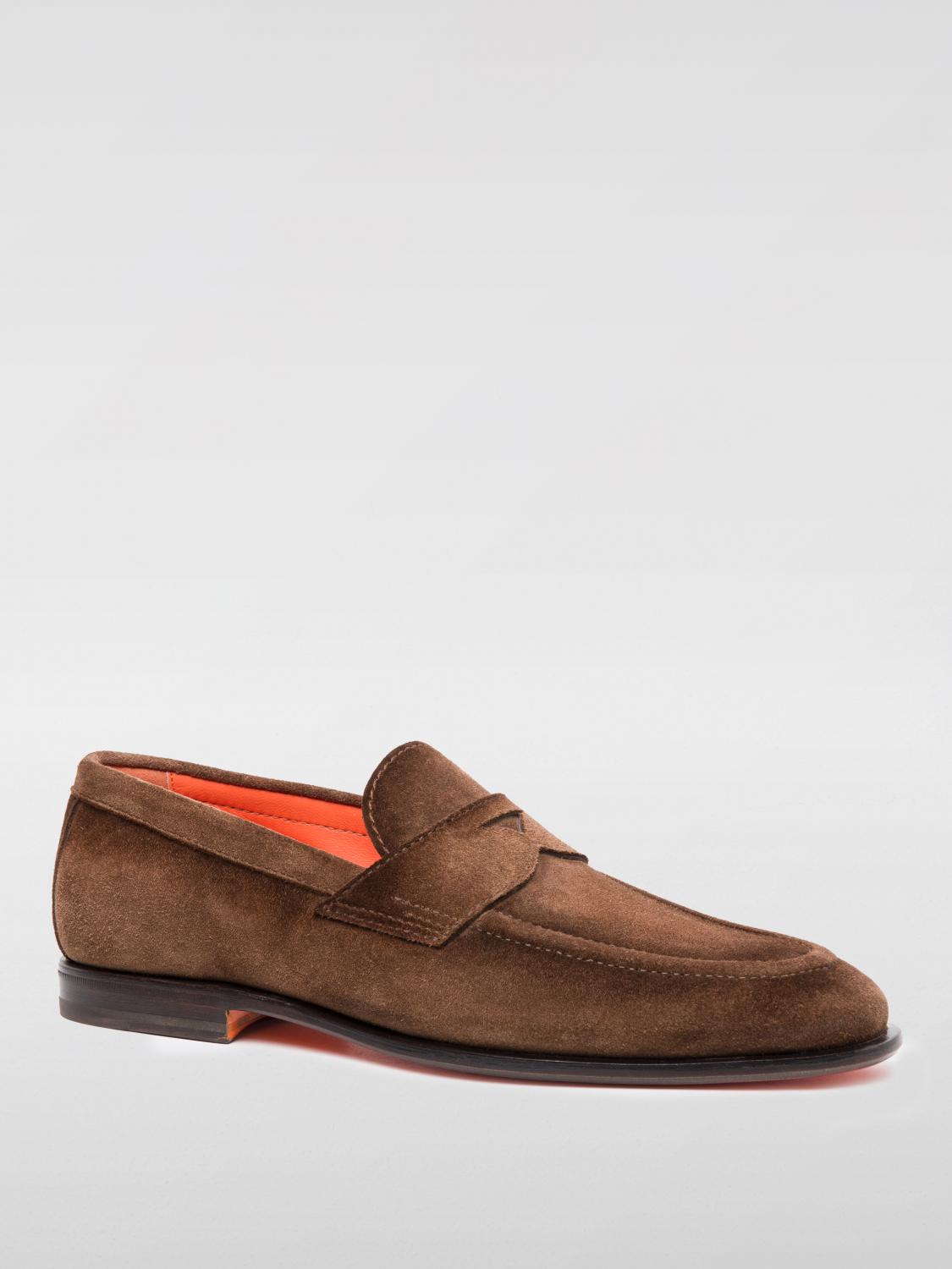 SANTONI MOKASSINS: Schuhe herren Santoni, Braun - Img 2