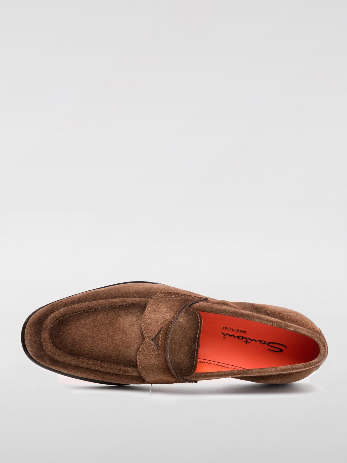 SANTONI MOKASSINS: Schuhe herren Santoni, Braun - Img 3