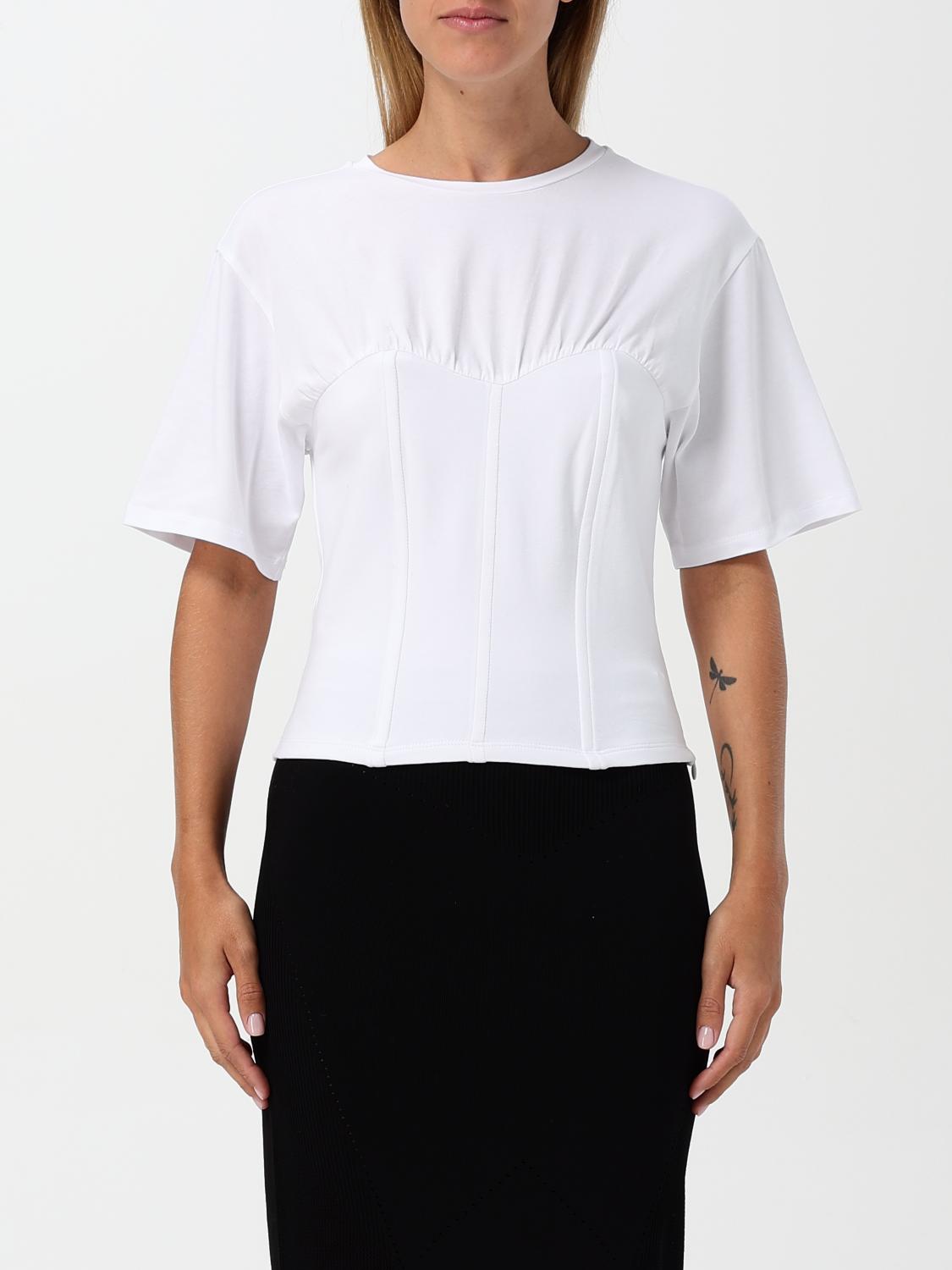 PATRIZIA PEPE T-SHIRT: T-shirt woman Patrizia Pepe, White - Img 1