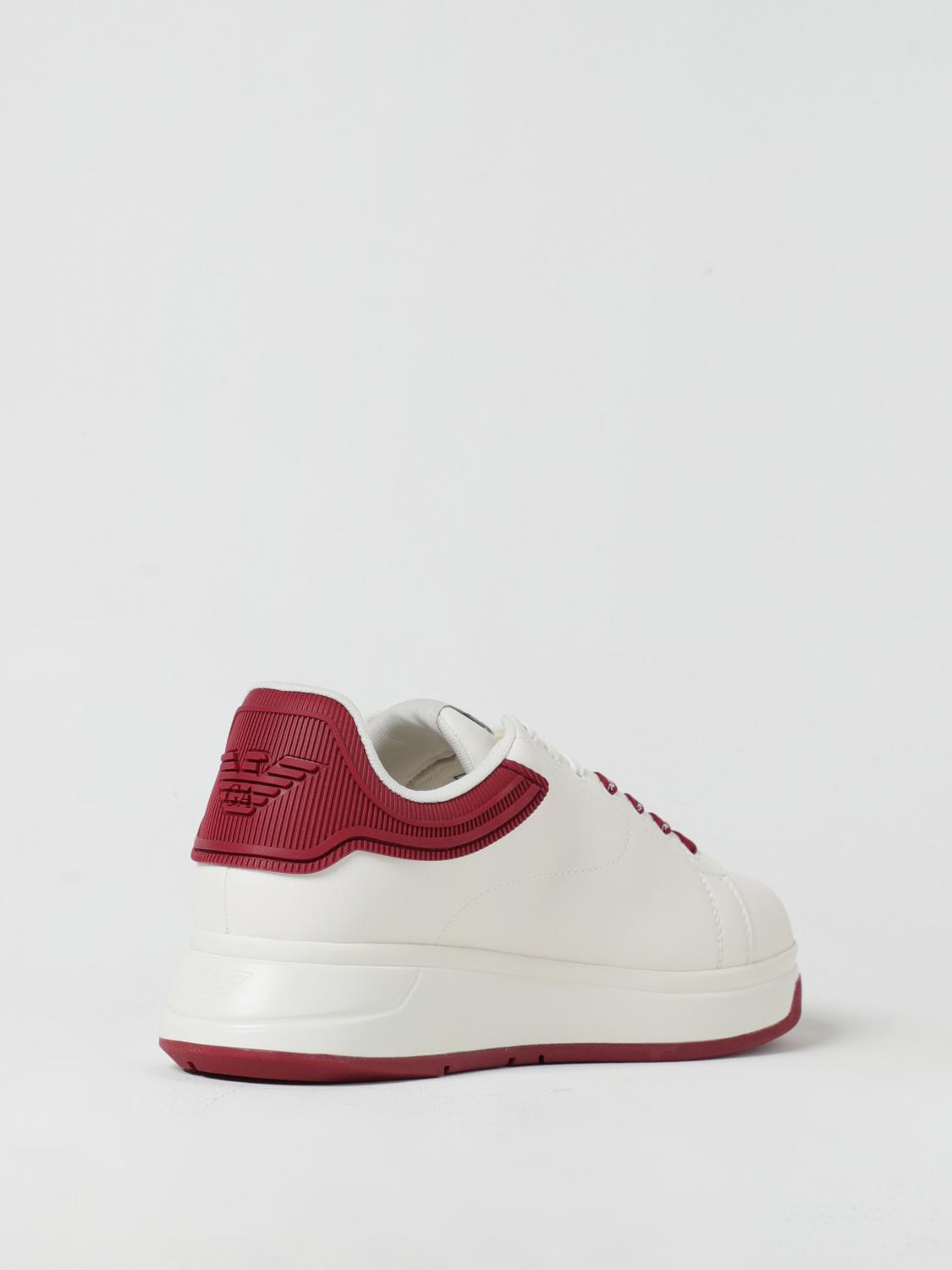 EMPORIO ARMANI SNEAKERS: Shoes men Emporio Armani, White 1 - Img 3