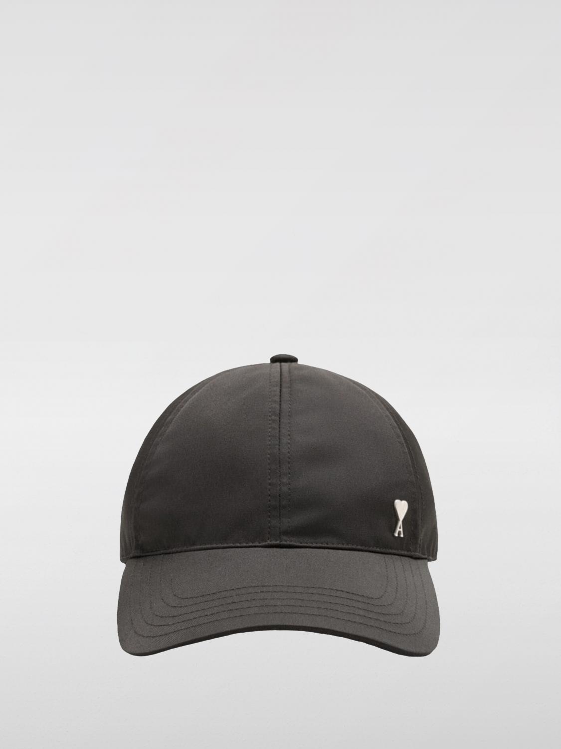 AMI PARIS HAT: Hat men Ami Paris, Black - Img 2