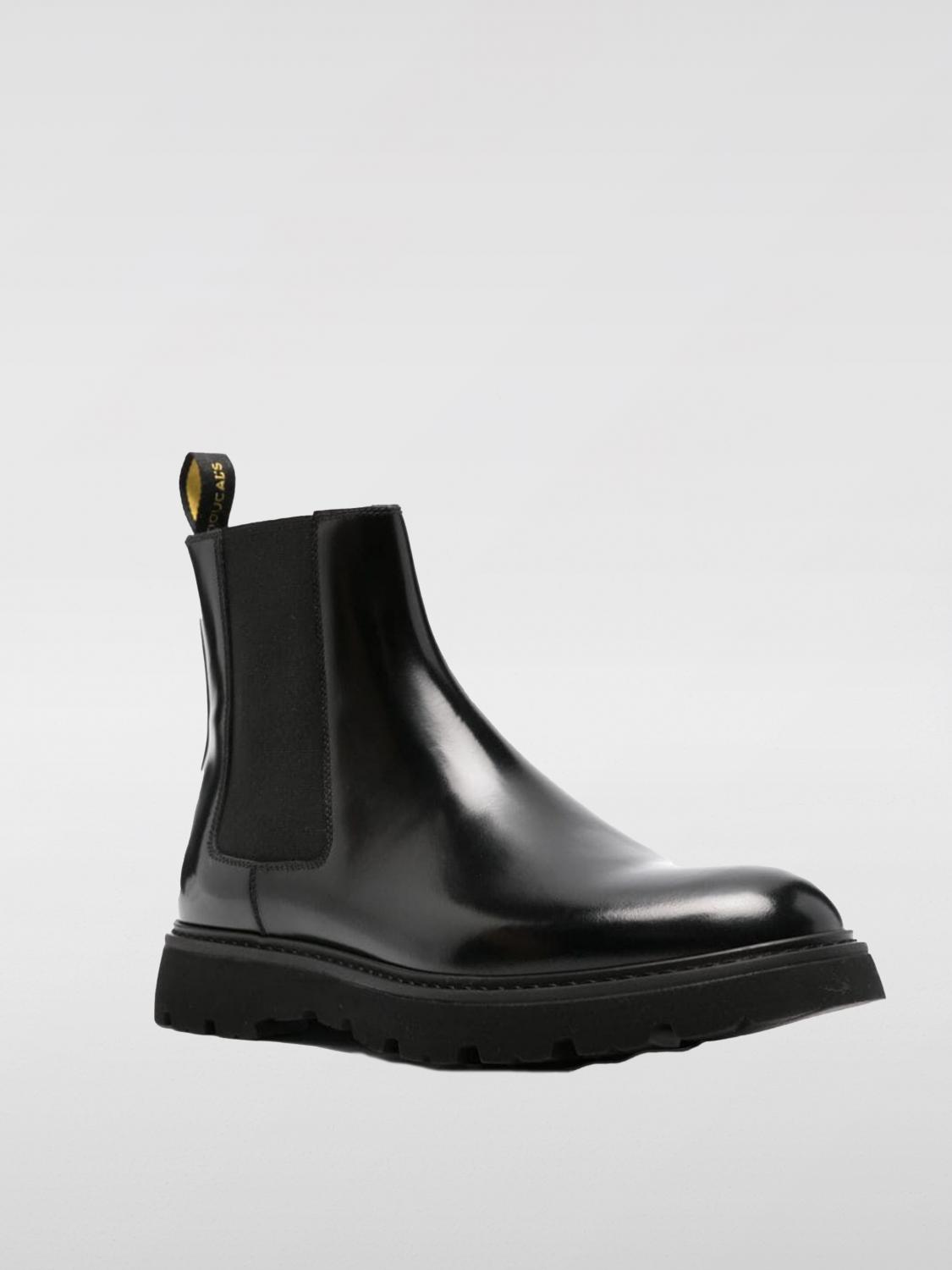 DOUCAL'S STIVALETTI: Stivaletto Doucal's in pelle , Nero - Img 2
