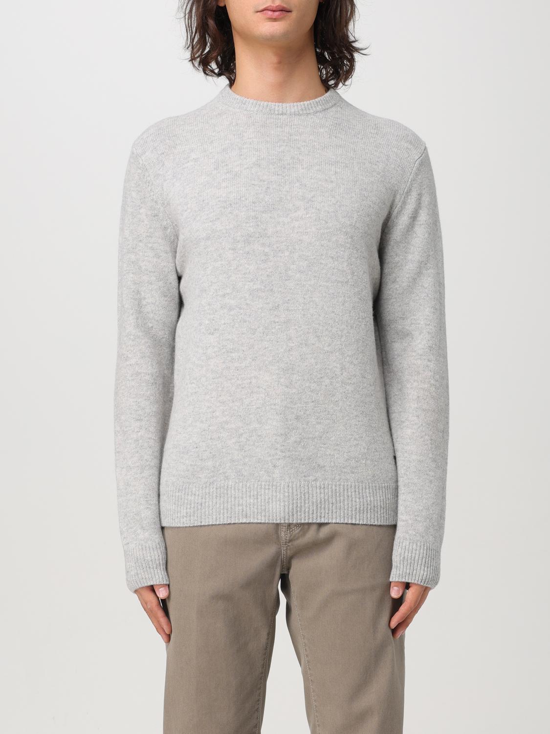 BARBOUR SWEATER: Sweater men Barbour, Grey - Img 1