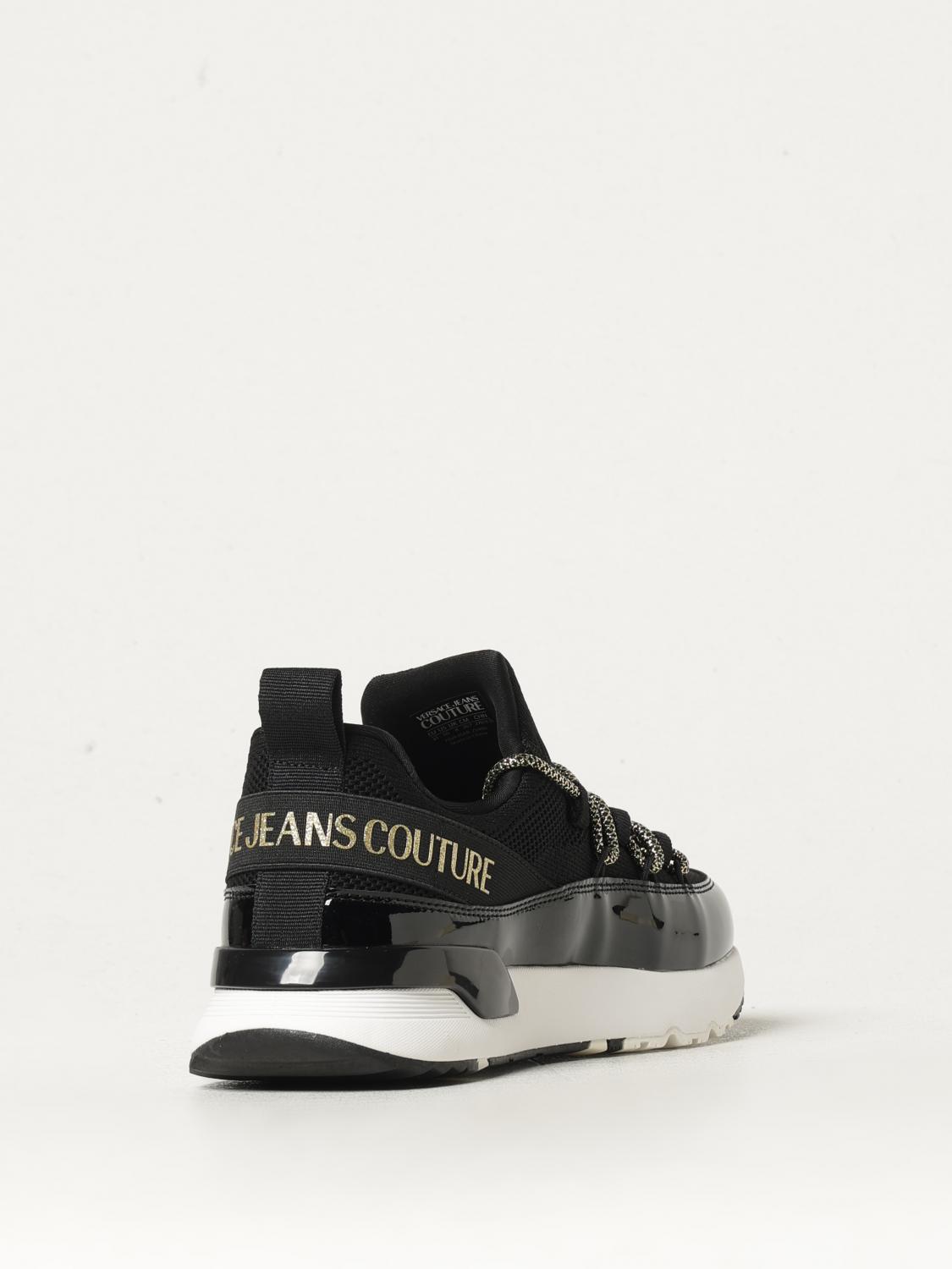 VERSACE JEANS COUTURE SNEAKERS: Sneakers woman Versace Jeans Couture, Black - Img 3