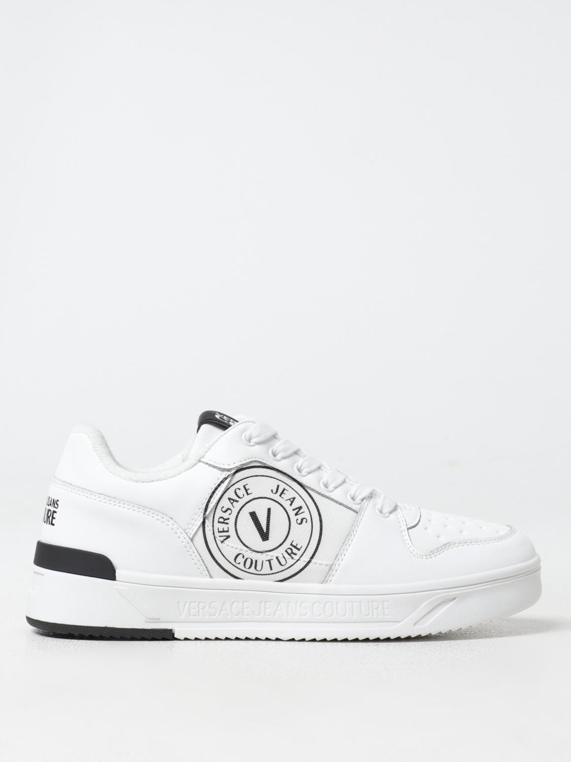 VERSACE JEANS COUTURE SNEAKERS: Sneakers men Versace Jeans Couture, White - Img 1