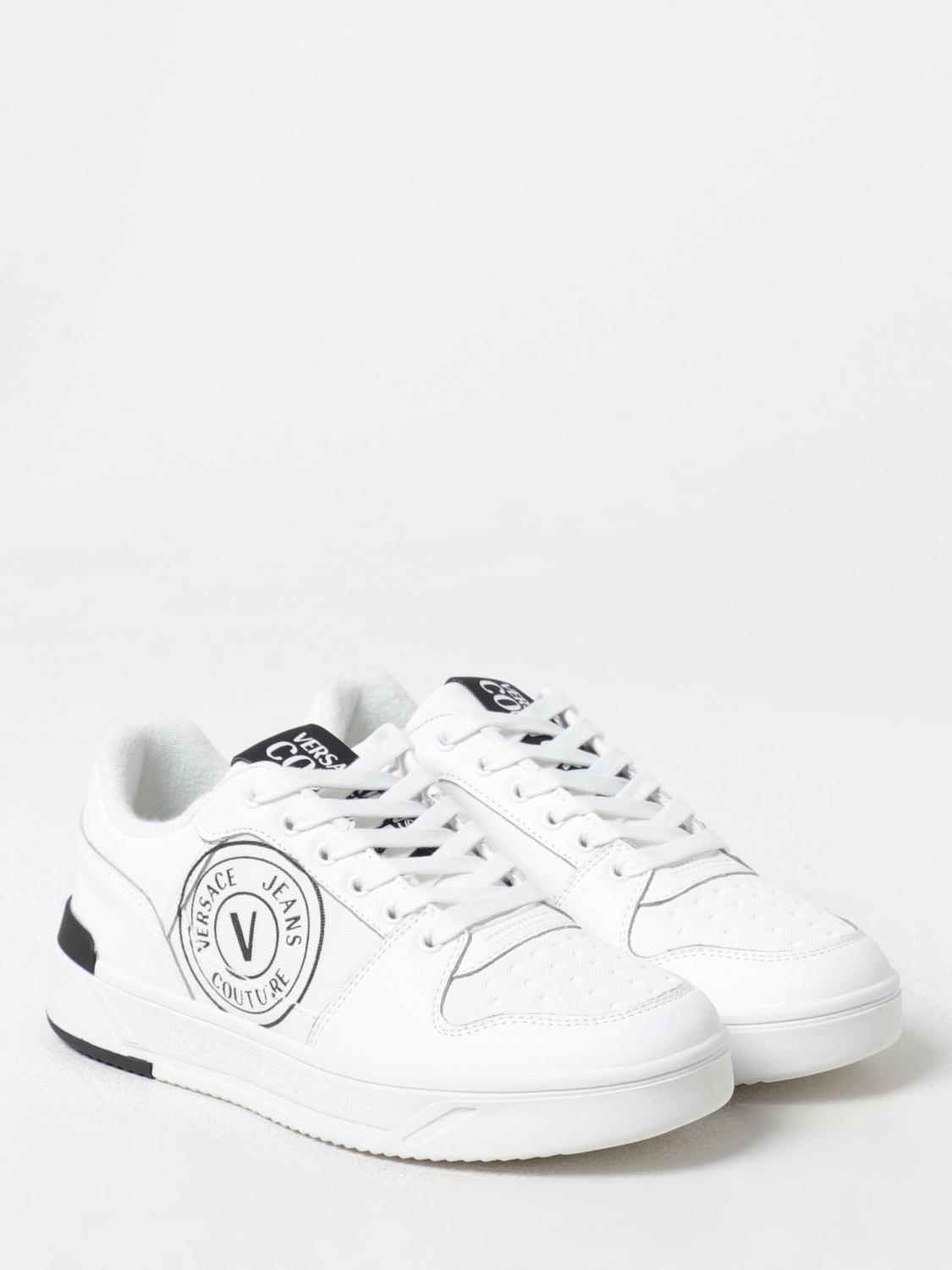 VERSACE JEANS COUTURE SNEAKERS: Sneakers men Versace Jeans Couture, White - Img 2