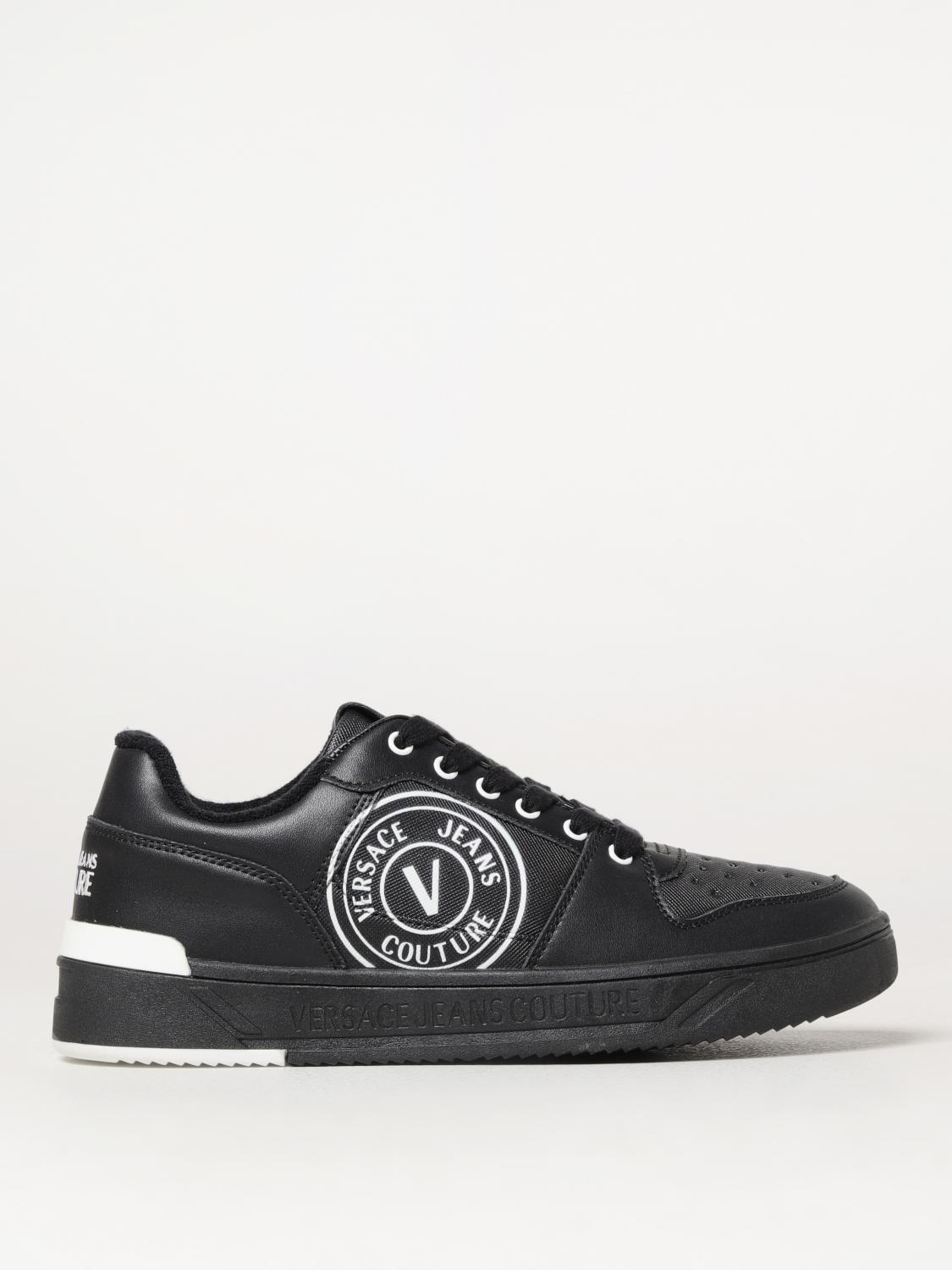 VERSACE JEANS COUTURE SNEAKERS: Sneakers men Versace Jeans Couture, Black - Img 1