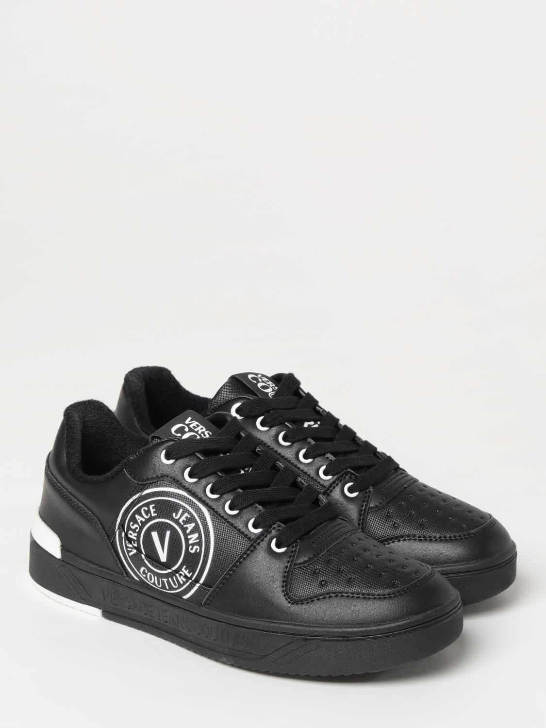 VERSACE JEANS COUTURE SNEAKERS: Sneakers men Versace Jeans Couture, Black - Img 2