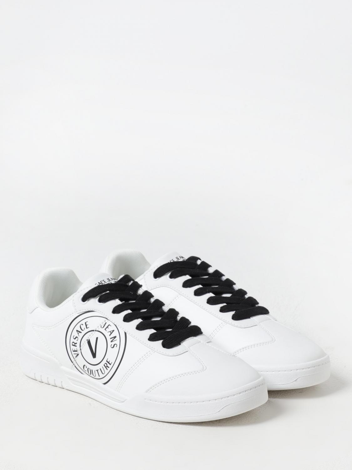 VERSACE JEANS COUTURE SNEAKERS: Sneakers men Versace Jeans Couture, White - Img 2