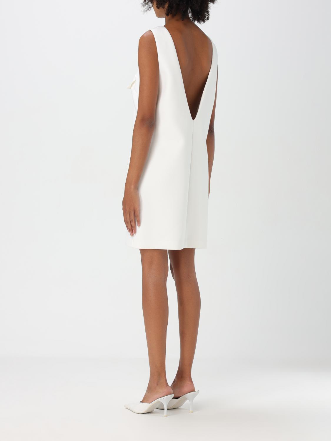 ELISABETTA FRANCHI DRESS: Dress woman Elisabetta Franchi, Ivory - Img 2