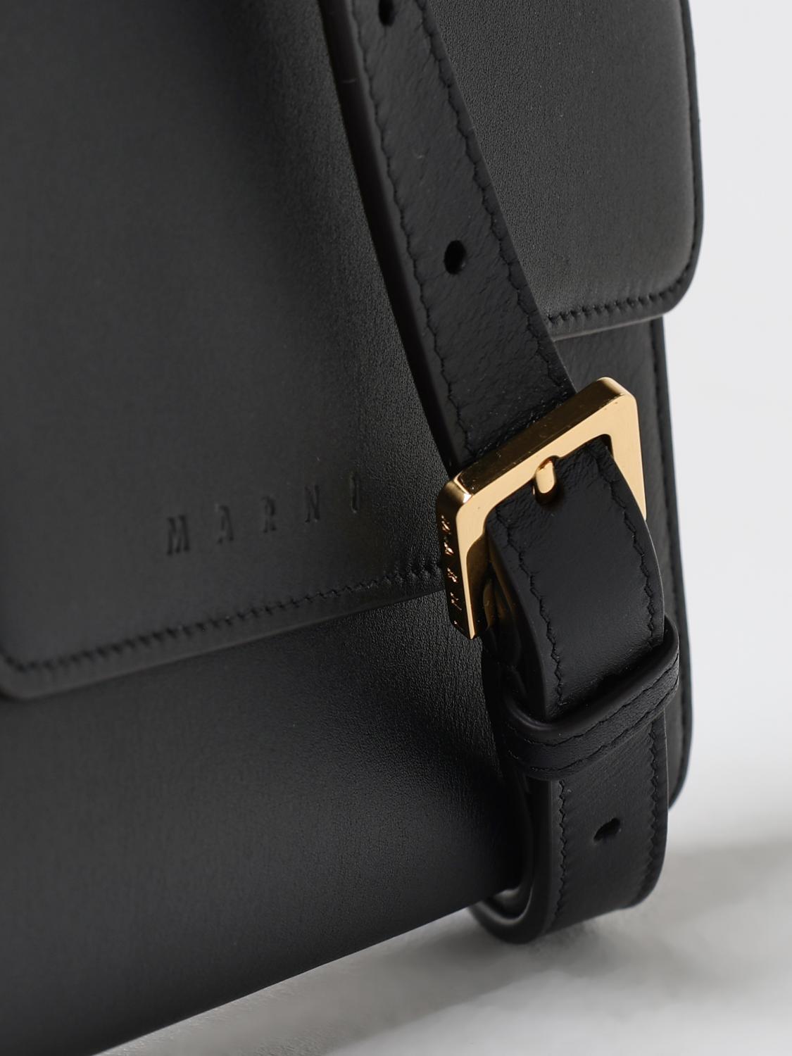 バッグ・カバンその他 MARNI Woman Mini bag Black MUMP0009P6948 00N99 Marni Outlet: Shoulder bag woman - Black | Marni mini bag