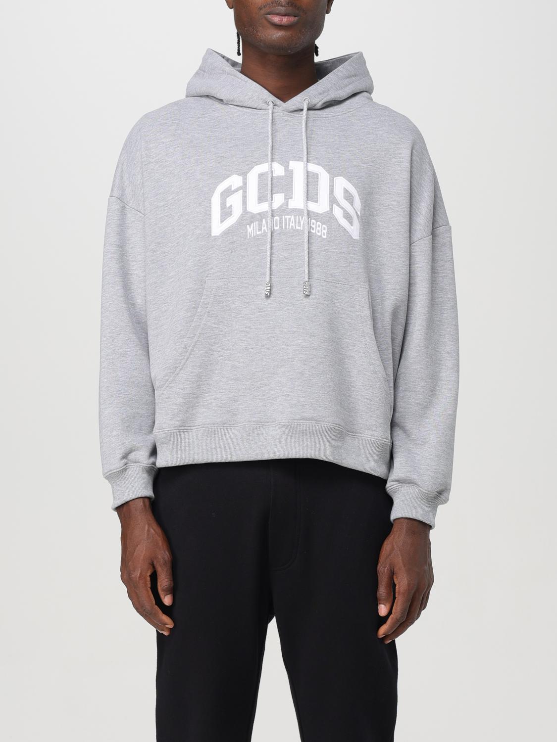 GCDS SWEATSHIRT: Pullover herren GCDS, Grau - Img 1