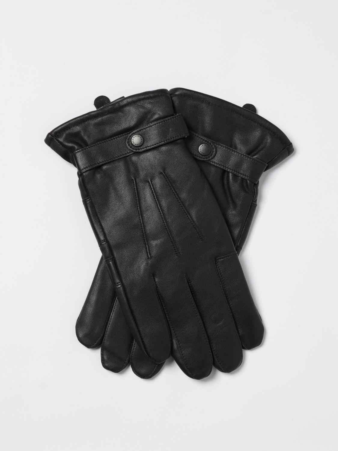 BARBOUR GLOVES: Gloves men Barbour, Black - Img 1