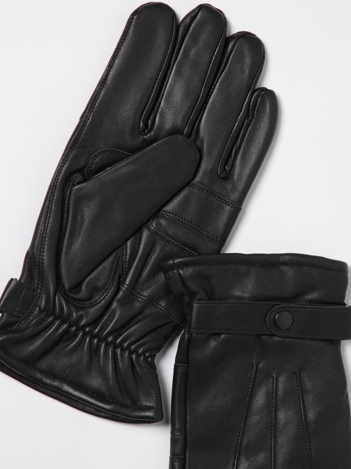 BARBOUR GLOVES: Gloves men Barbour, Black - Img 2