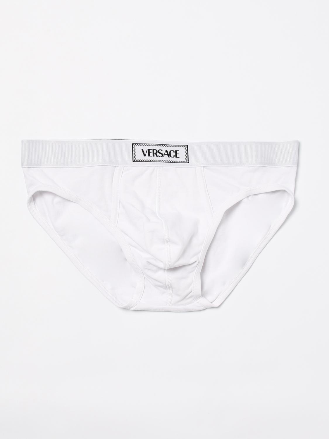 VERSACE SOUS-VÊTEMENT: Sous-vêtement homme Versace, Blanc - Img 1