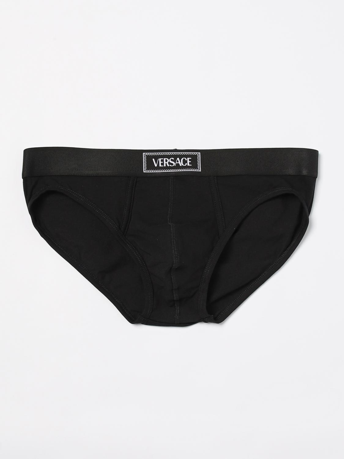 VERSACE UNDERWEAR: Underwear men Versace, Black - Img 1