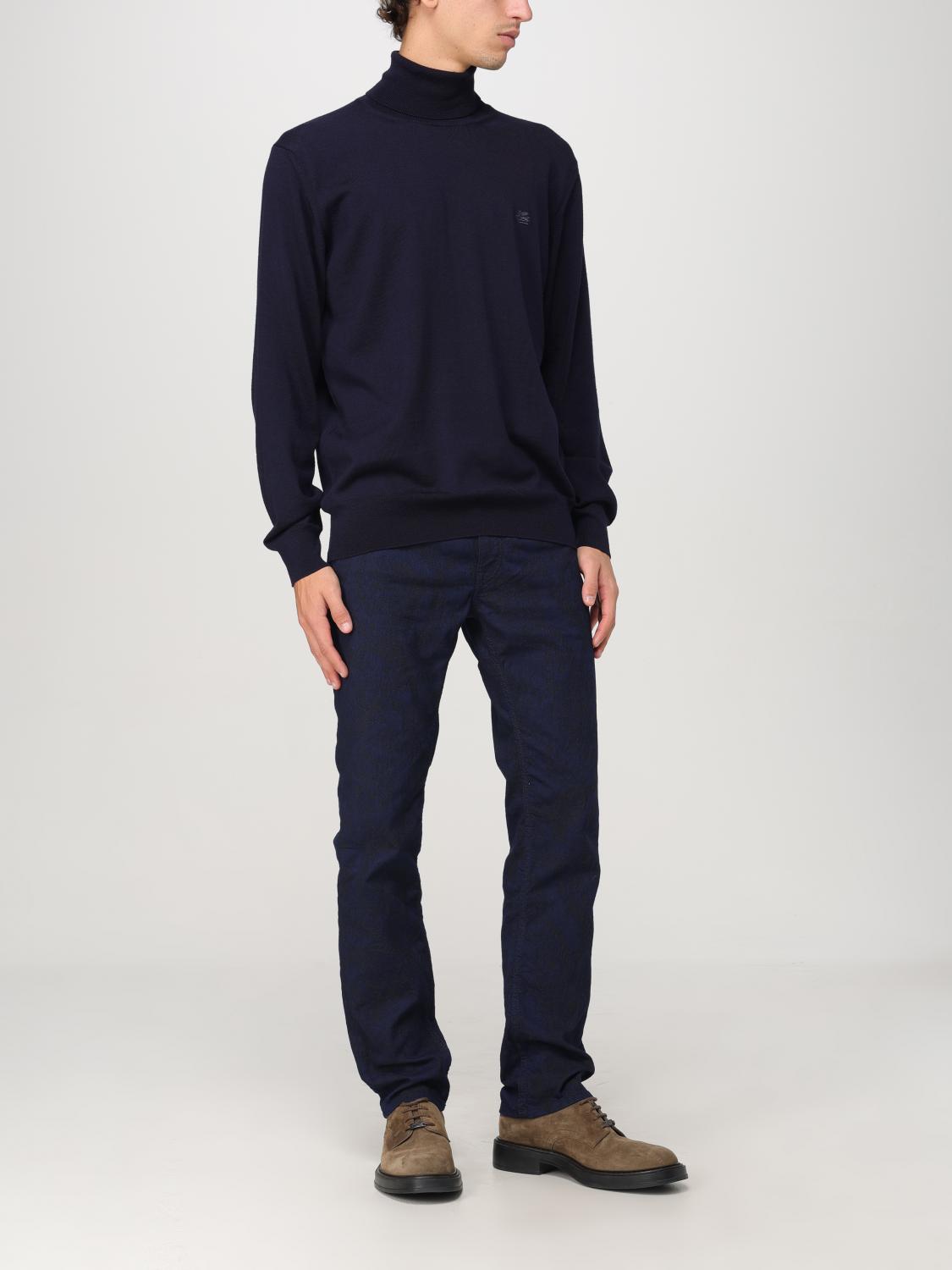 ETRO SWEATER: Sweater men Etro, Blue - Img 2