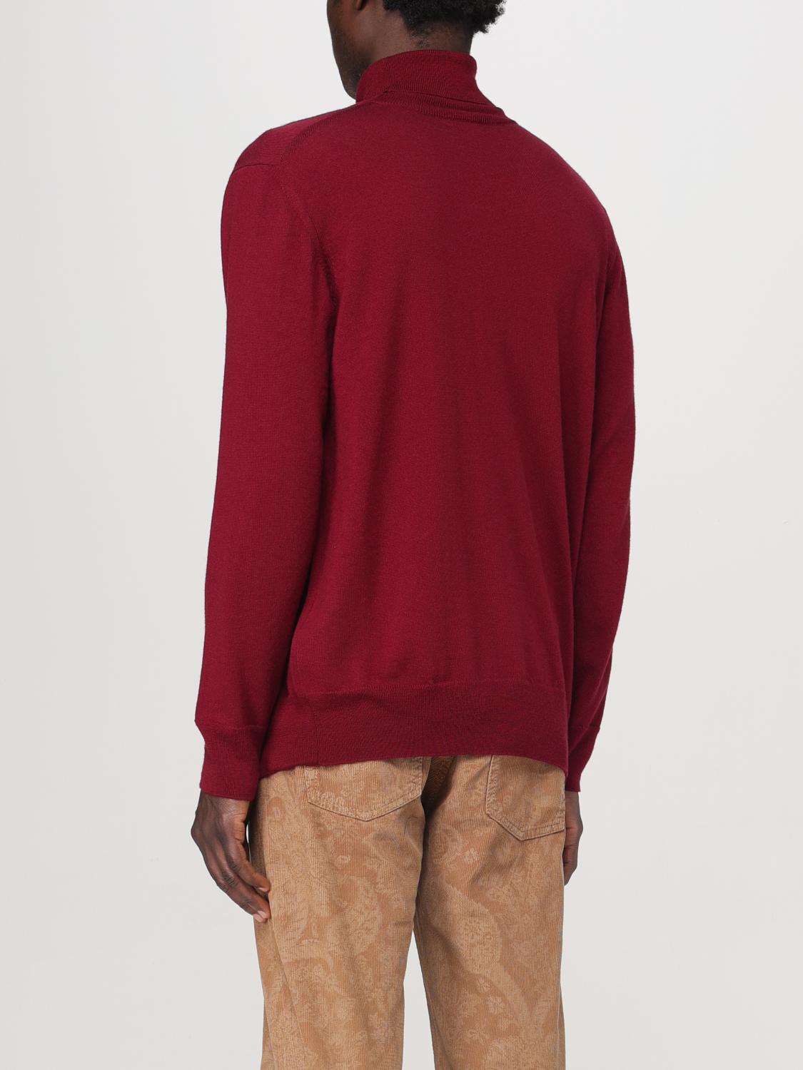 ETRO SWEATER: Sweater men Etro, Red - Img 3