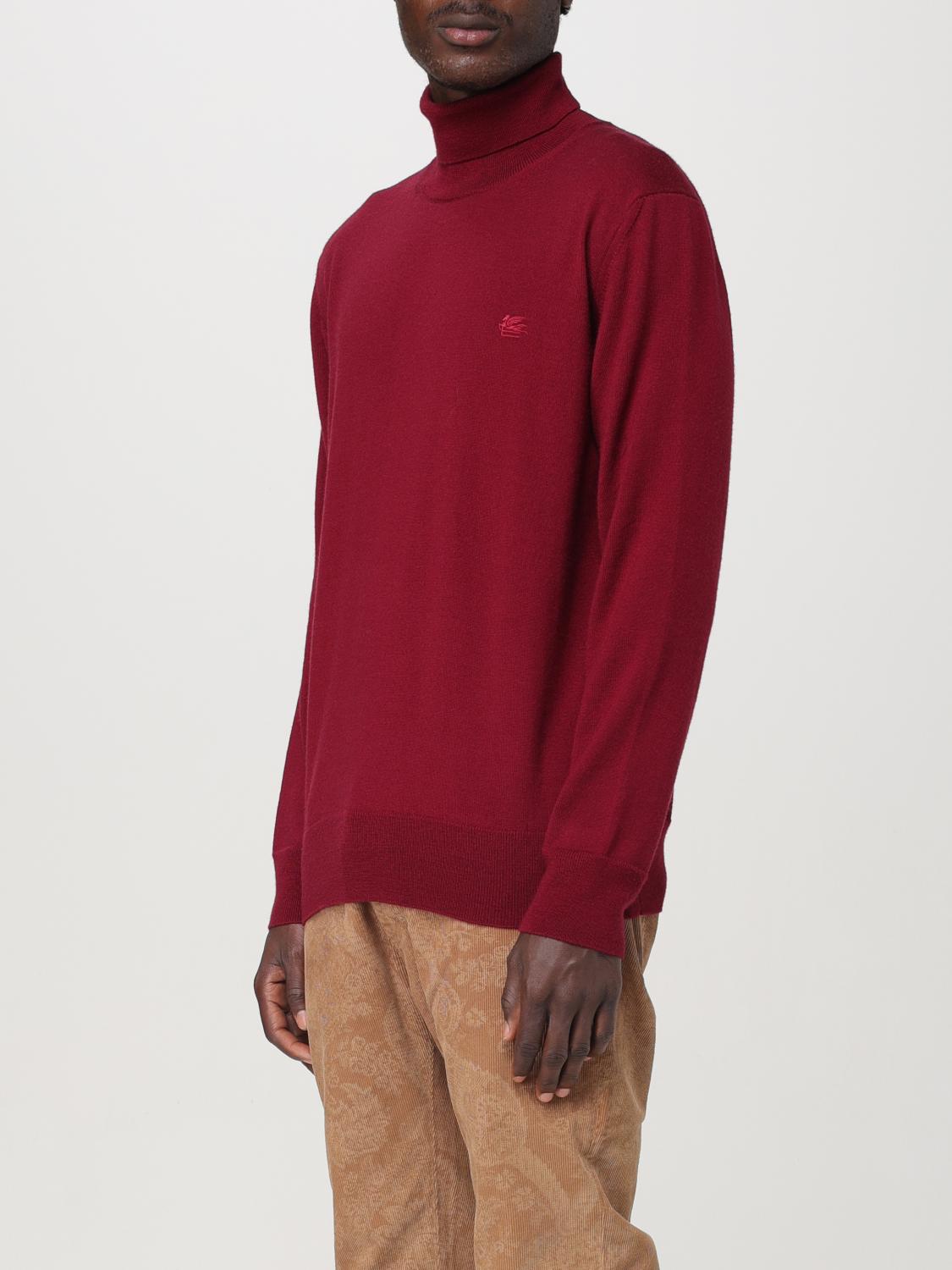 ETRO SWEATER: Sweater men Etro, Red - Img 4