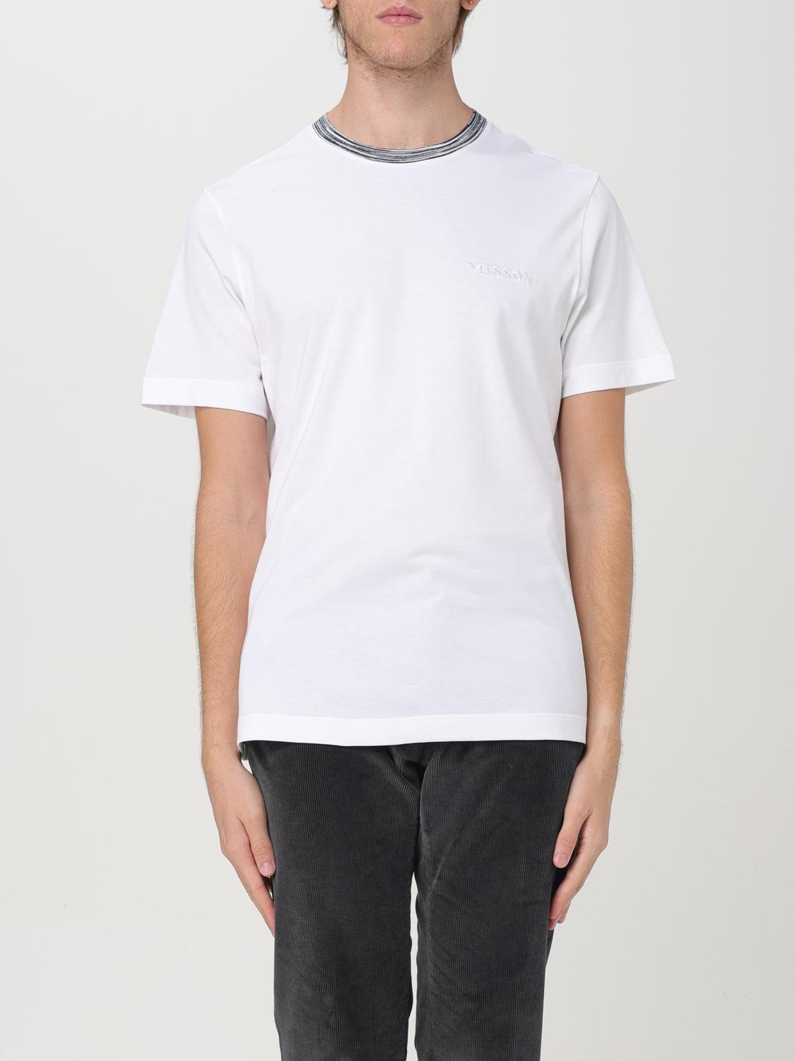 Giglio T-shirt basic con mini logo Missoni