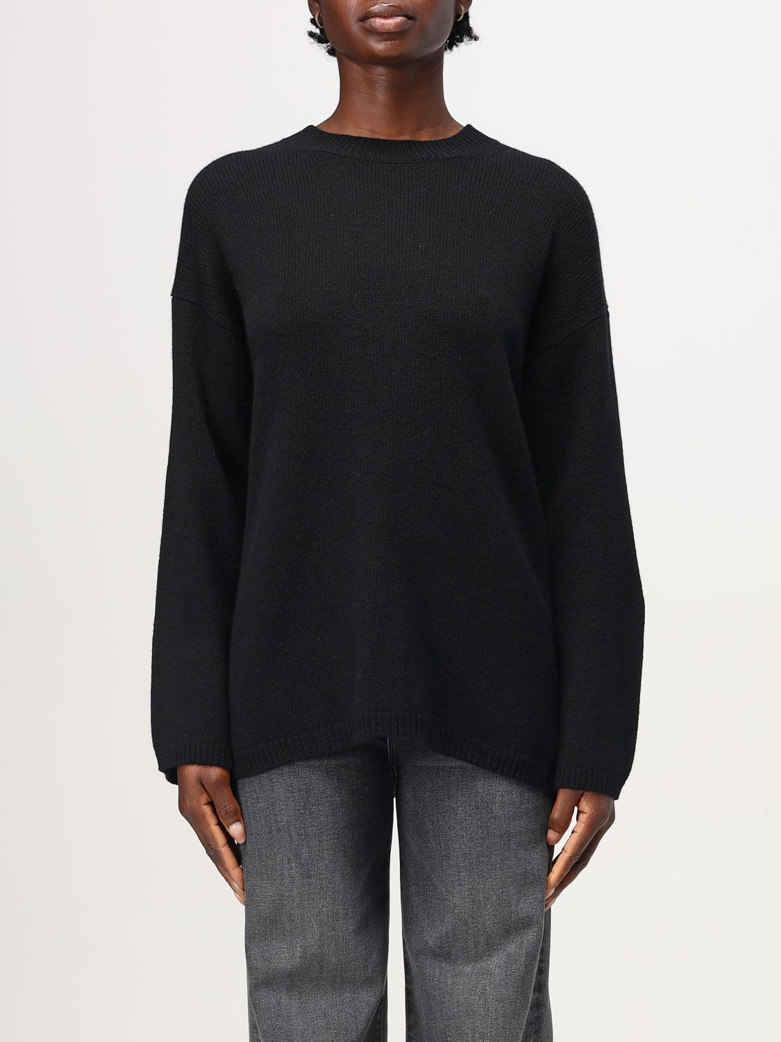 ALLUDE SWEATER: Sweater woman Allude, Black - Img 1