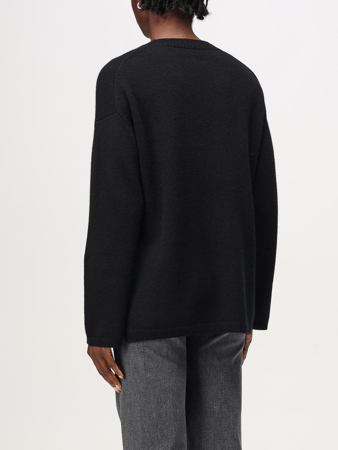 ALLUDE SWEATER: Sweater woman Allude, Black - Img 2