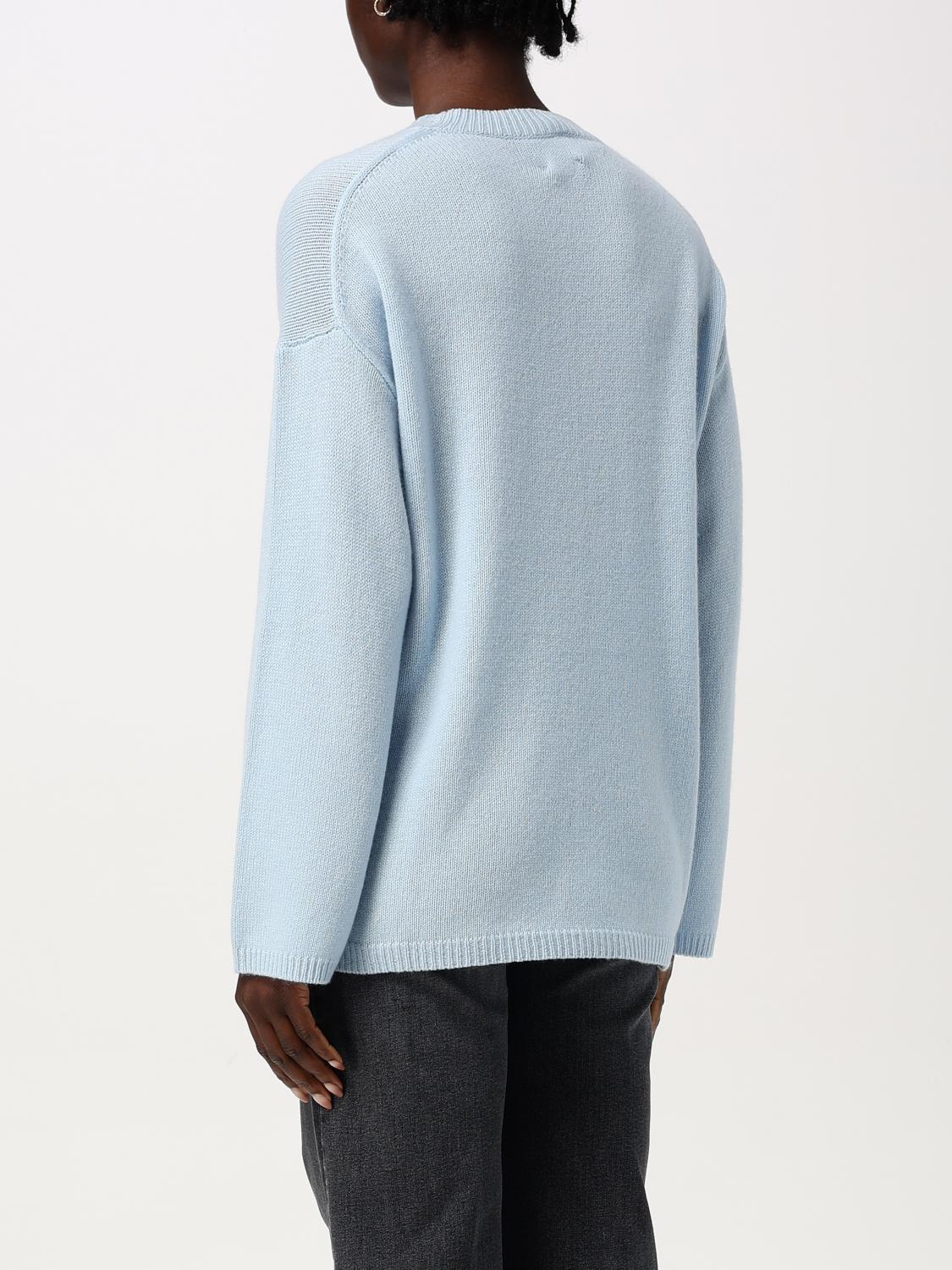 ALLUDE MAGLIA: Maglia a girocollo basic Allude, Blue - Img 2