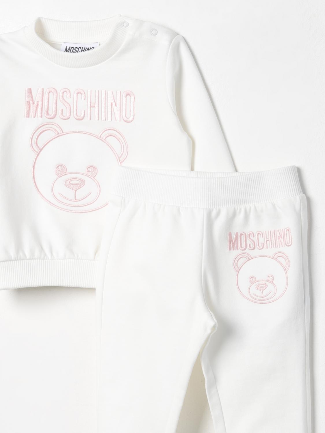 MOSCHINO 점프수트: 운동복 남아 Moschino, 화이트 - Img 3