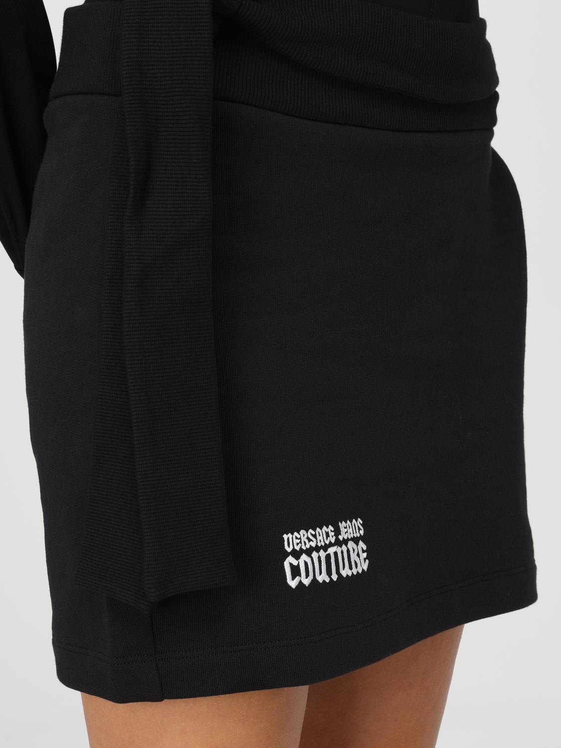 VERSACE JEANS COUTURE SKIRT: Skirt woman Versace Jeans Couture, Black - Img 3