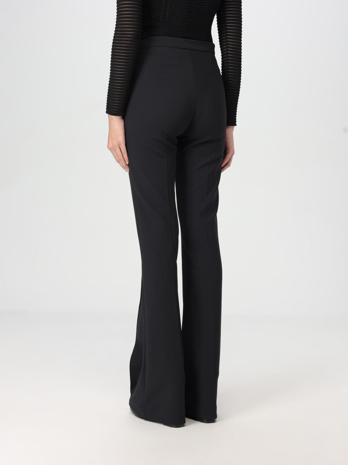 ELISABETTA FRANCHI PANTS: Pants woman Elisabetta Franchi, Black - Img 2