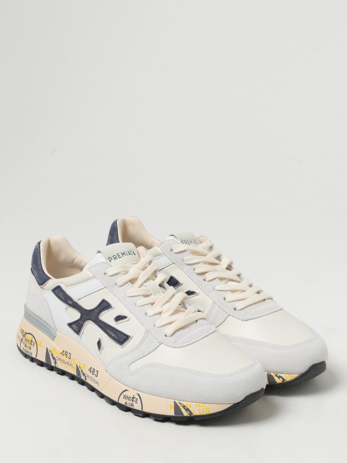 PREMIATA BASKETS: Baskets homme Premiata, Blanc - Img 2