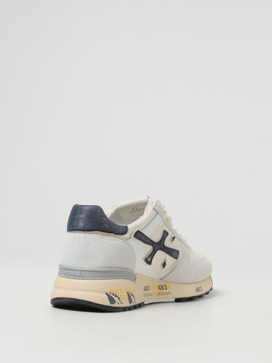 PREMIATA BASKETS: Baskets homme Premiata, Blanc - Img 3
