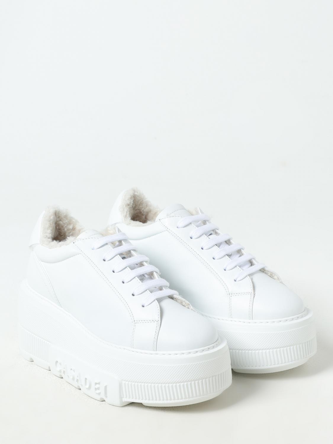 CASADEI BASKETS: Baskets femme Casadei, Blanc - Img 2