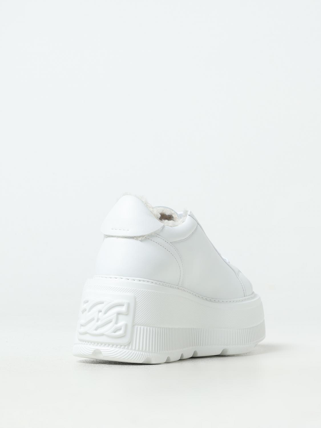 CASADEI BASKETS: Baskets femme Casadei, Blanc - Img 3