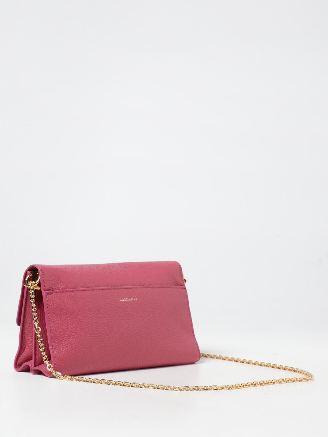 COCCINELLE CROSSBODY BAGS: Shoulder bag woman Coccinelle, Red - Img 2