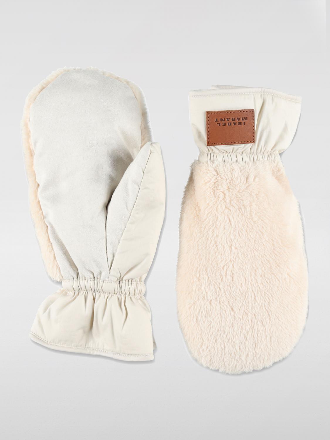 ISABEL MARANT GUANTES: Guantes mujer Isabel Marant, Beige - Img 2