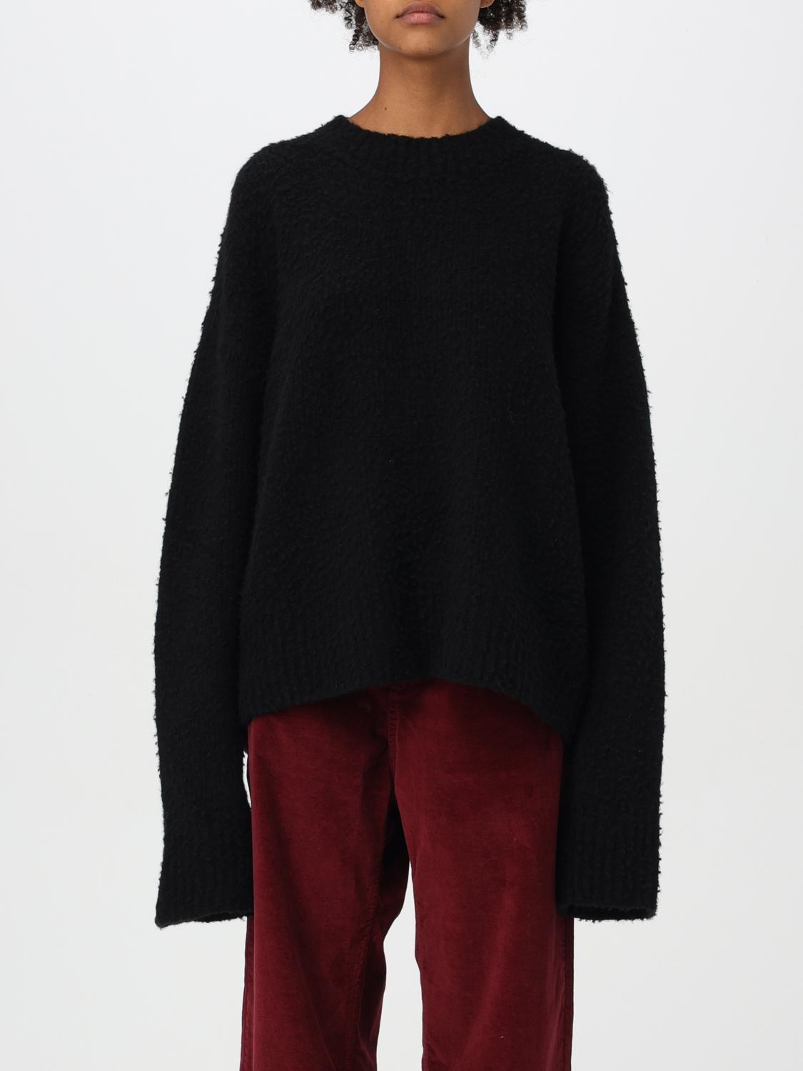 UMA WANG MAGLIA: Pullover oversize Uma Wang in lana e cashmere , Nero - Img 1