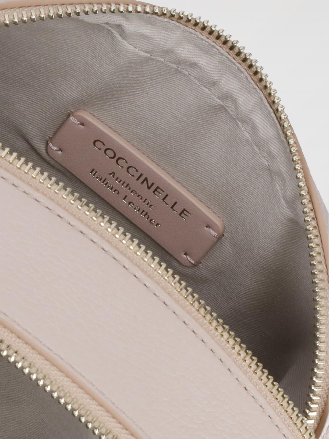 COCCINELLE BORSA MINI: Borsa Coccinelle in pelle a grana , Rosa - Img 5