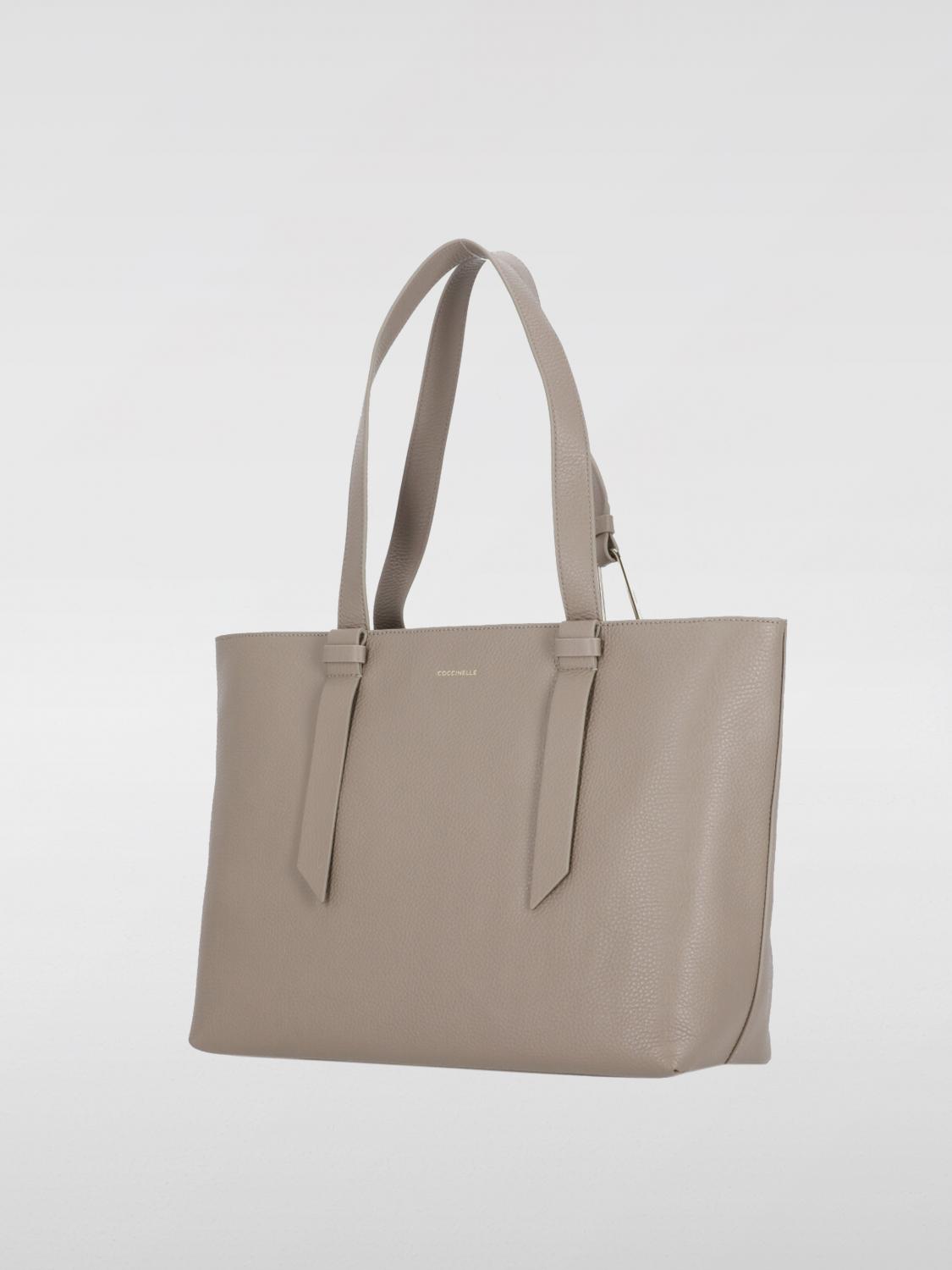 COCCINELLE SCHULTERTASCHE: Schultertasche damen Coccinelle, Beige - Img 3