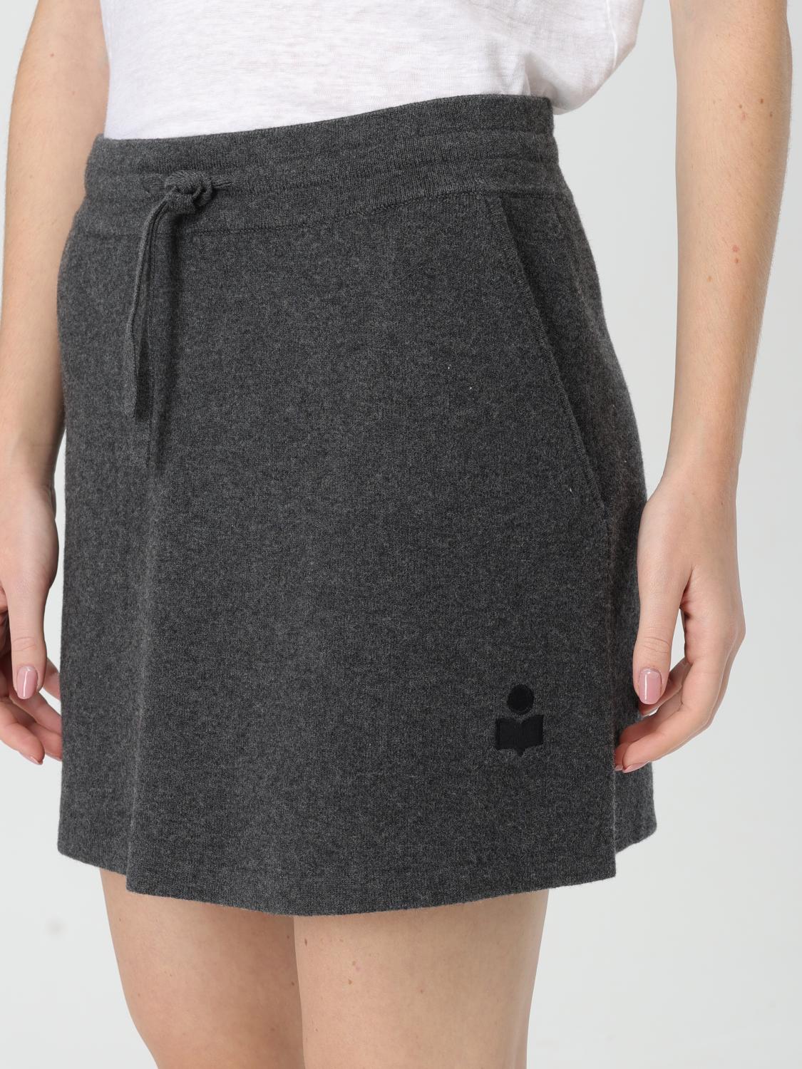 ISABEL MARANT ETOILE ROCK: Rock damen Isabel Marant Etoile, Grau - Img 4