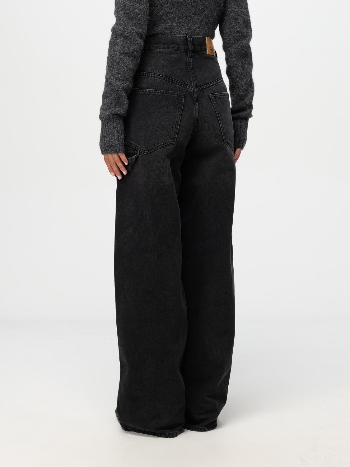 ISABEL MARANT ETOILE JEANS: Jeans woman Isabel Marant Etoile, Black - Img 2