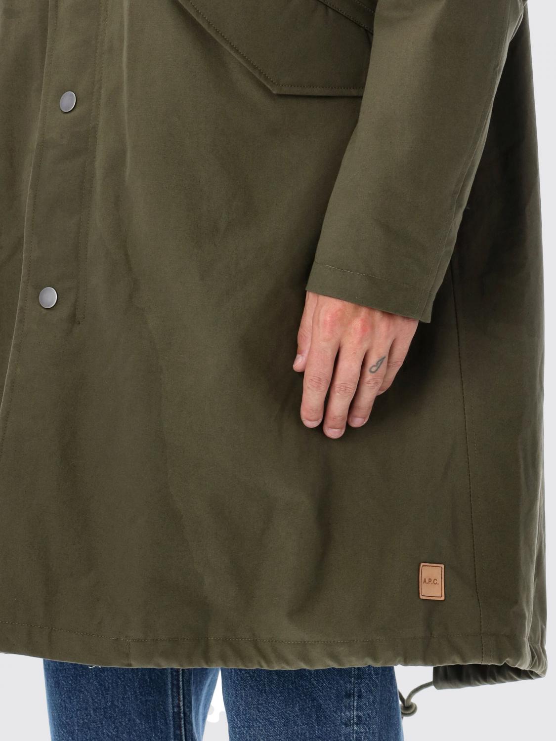 A.P.C. КУРТКА: Куртка Мужское A.P.C., Хаки - Img 3